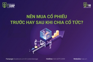 NÊN MUA CỔ PHIẾU TRƯỚC HAY SAU KHI CHIA CỔ TỨC?  